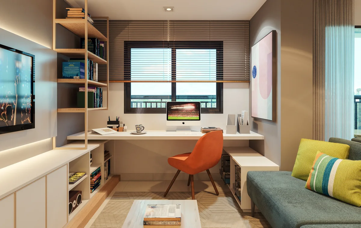 Ambiente de trabalho e estar — Arquitetura Digital